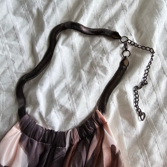 Le Chateau Halter Neck Dress - 2014 - LDD98138 - Pink/White/Black - Sz XS - Picture 6 of 15